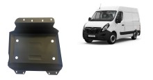 Plieninė kuro bako apsauga Opel Movano (2022-2026)