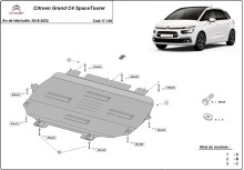 Plieninė variklio apsauga Citroen Grand C4 SpaceTourer (2018-2022)