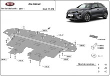 Plieninė variklio apsauga Kia Stonic (2017-2026)
