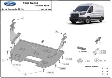 Plieninė variklio apsauga Ford Transit - RWD (2013-2023)