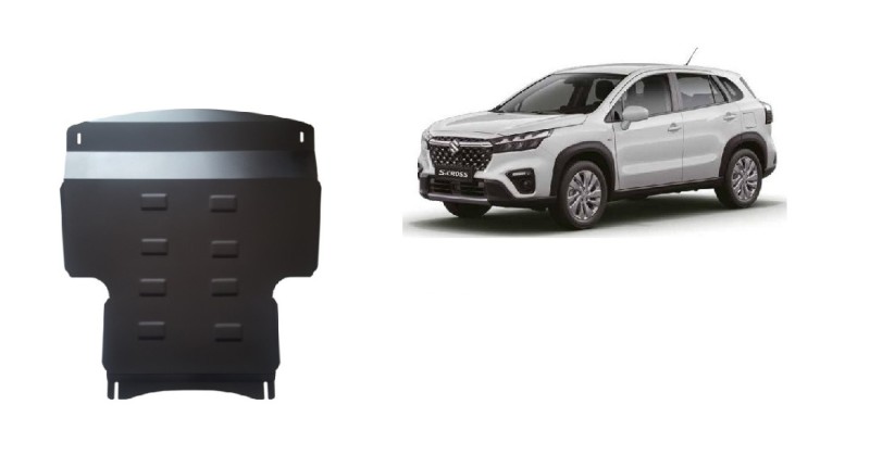 Plieninė variklio apsauga Suzuki S-Cross (2021-2023)
