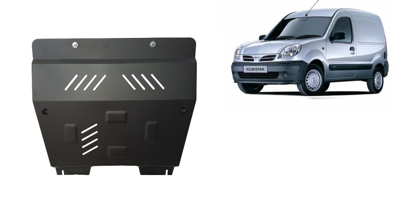 Plieninė variklio apsauga Nissan Kubistar (2004-2008)