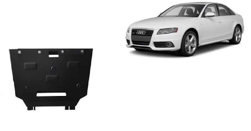Plieninė pavarų dėžės apsauga Audi A4 4 B8 All Road (2008-2014)