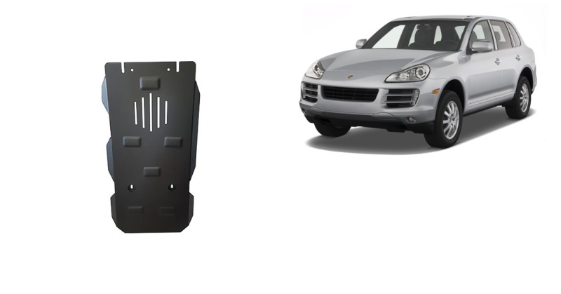 Plieninė automatinės pavarų dėžės apsauga Porsche Cayenne (2006-2017)