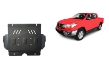 Plieninė variklio apsauga Toyota Hilux Revo (2016-2026)