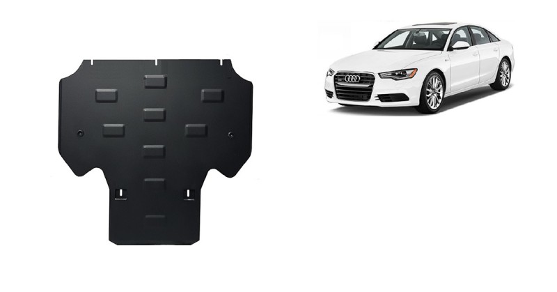 Plieninė pavarų dėžės apsauga Audi A6 (2011-2018)