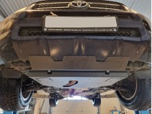 Plieninė variklio apsauga Toyota RAV 4 benzinas (2006-2013)