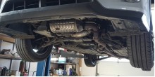 Plieninė pavarų dėžės apsauga Subaru Legacy (2003-2009)