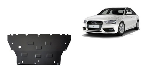 Plieninė variklio apsauga Audi A4 B9 All Road (2015-2026) Plieninė variklio apsauga Audi A4 B9 All Road (2015-2026)