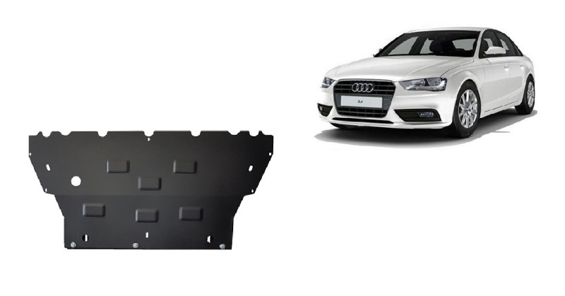 Plieninė variklio apsauga Audi A4 B9 All Road (2015-2026)