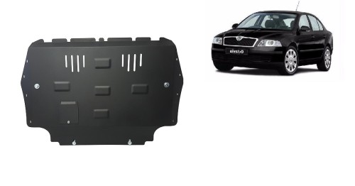 Plieninė variklio apsauga Skoda Octavia 2 (2004-2012)
