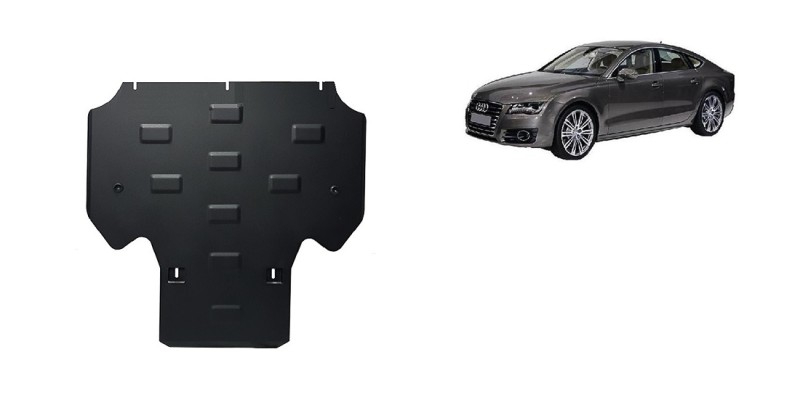 Plieninė pavarų dėžės apsauga Audi A7 (2011-2018)