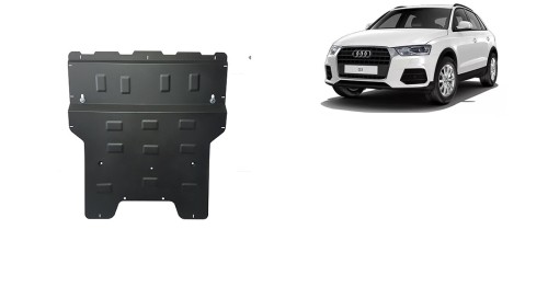 Plieninė variklio apsauga Audi Q3 (2011-2018)