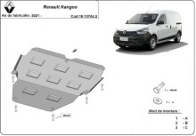 Aliumininė variklio apsauga Renault Kangoo (2021-2026)