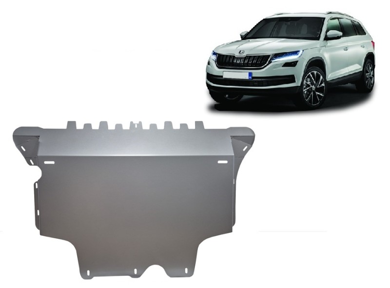 Aliumininė variklio apsauga Skoda Kodiaq (2016-2024)
