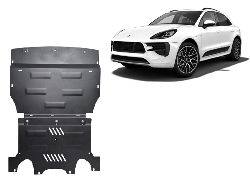 Plieninė variklio apsauga Porsche Macan (2014-2026)