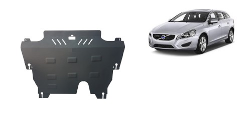 Plieninė variklio apsauga Volvo V60 (2010-2018) Plieninė variklio apsauga Volvo V60 (2010-2018)