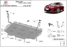 Plieninė variklio apsauga Seat Leon (2010-2012)