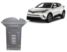 Aliumininė katalizatoriaus apsauga Toyota C-HR (2016-2023)
