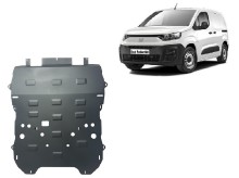 Plieninė variklio apsauga Fiat Doblo (2023-2026)