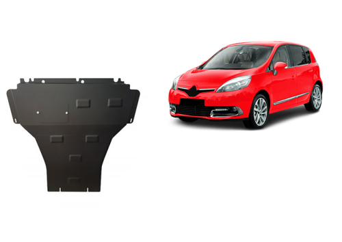 Plieninė variklio apsauga Renault Scenic 3 (2009-2015) Plieninė variklio apsauga Renault Scenic 3 (2009-2015)