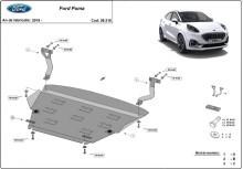 Plieninė variklio apsauga Ford Puma (2019-2026)