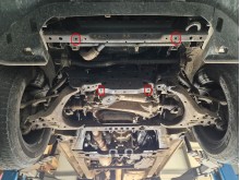 Plieninė radiatoriaus apsauga Isuzu D-Max (2019-2026)