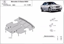 Plieninė variklio apsauga Mercedes C-Classe (2000-2007)