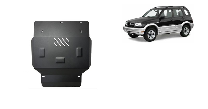 Plieninė variklio apsauga Suzuki Grand Vitara (1999-2005)