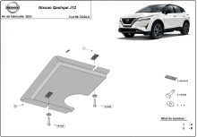 Aliumininė diferencialo apsauga Nissan Qashqai (2021-2026)