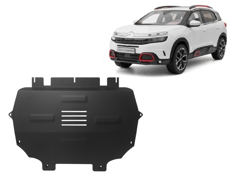 Plieninė variklio apsauga Citroen C5 Aircross (2017-2026)
