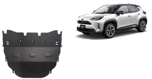 Plieninė variklio apsauga Toyota Yaris Cross XP210 (2021-2026) Plieninė variklio apsauga Toyota Yaris Cross XP210 (2021-2026)