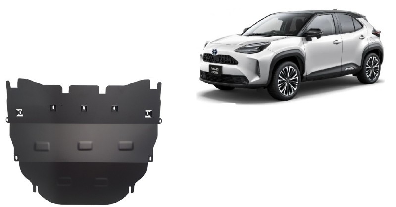 Plieninė variklio apsauga Toyota Yaris Cross XP210 (2021-2026)