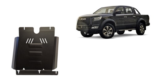 Plieninė pavarų dėžės apsauga Evo Cross 4 (2018-2026) Plieninė pavarų dėžės apsauga Evo Cross 4 (2018-2026)