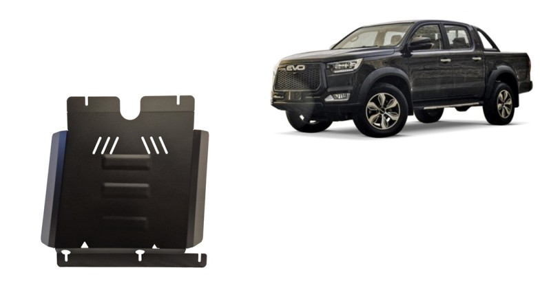 Plieninė pavarų dėžės apsauga Evo Cross 4 (2018-2026)