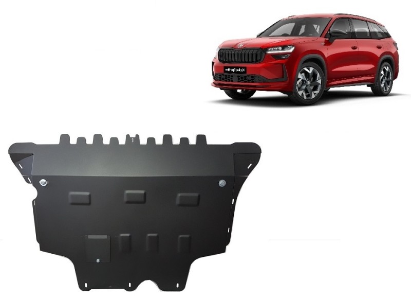 Plieninė variklio apsauga Skoda Kodiaq (2016-2024)