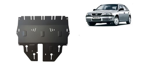 Plieninė variklio apsauga Volkswagen Pointer (2004-2026)