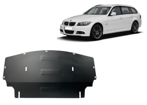 Plieninė radiatoriaus apsauga BMW 3 serija - E90 (2004-2013) Plieninė radiatoriaus apsauga BMW 3 serija - E90 (2004-2013)