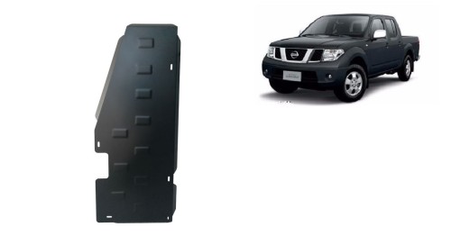 Plieninė kuro bako apsauga Nissan Navara D40 (2005-2015)