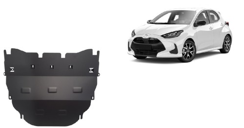 Plieninė variklio apsauga Toyota Yaris XP210 (2021-2026) Plieninė variklio apsauga Toyota Yaris XP210 (2021-2026)