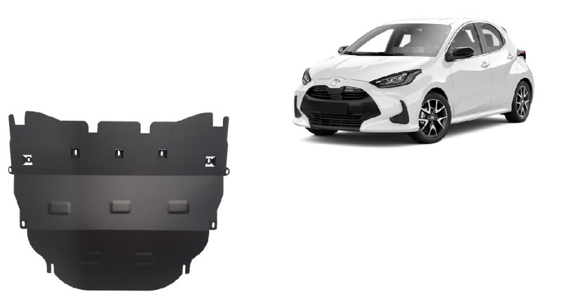 Plieninė variklio apsauga Toyota Yaris XP210 (2021-2026)
