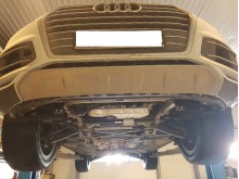 Plieninė pavarų dėžės apsauga Audi Q7 (2015-2026)