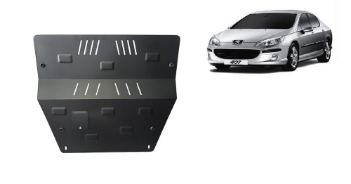 Plieninė variklio apsauga Peugeot 407 (2004-2011)