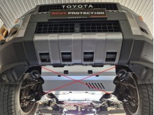 Aliumininė variklio apsauga Toyota Land Cruiser 250 (2024-2026)