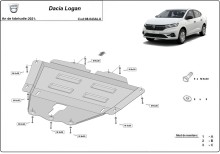 Aliumininė variklio apsauga Dacia Logan (2021-2026)