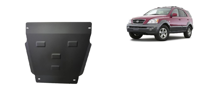 Plieninė pavarų dėžės apsauga Kia Sorento (2002-2006)
