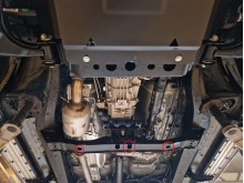 Aliumininė pavarų dėžės apsauga Jac T8 (2018-2026)