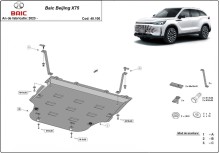 Plieninė variklio apsauga Baic Beijing X75
