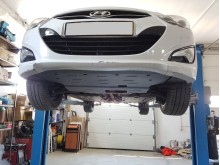 Plieninė variklio apsauga Hyundai i40 (2015-2019)