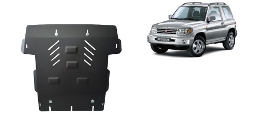Plieninė variklio apsauga Mitsubishi Pajero Pinin (1997-2007)